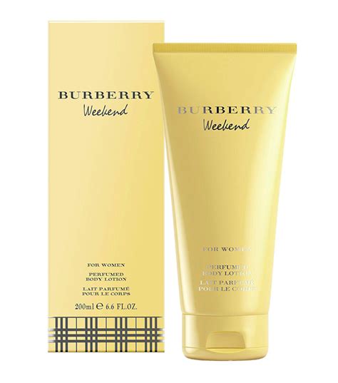 burberry body lotion lait parfume 200ml|burberry weekend body lotion.